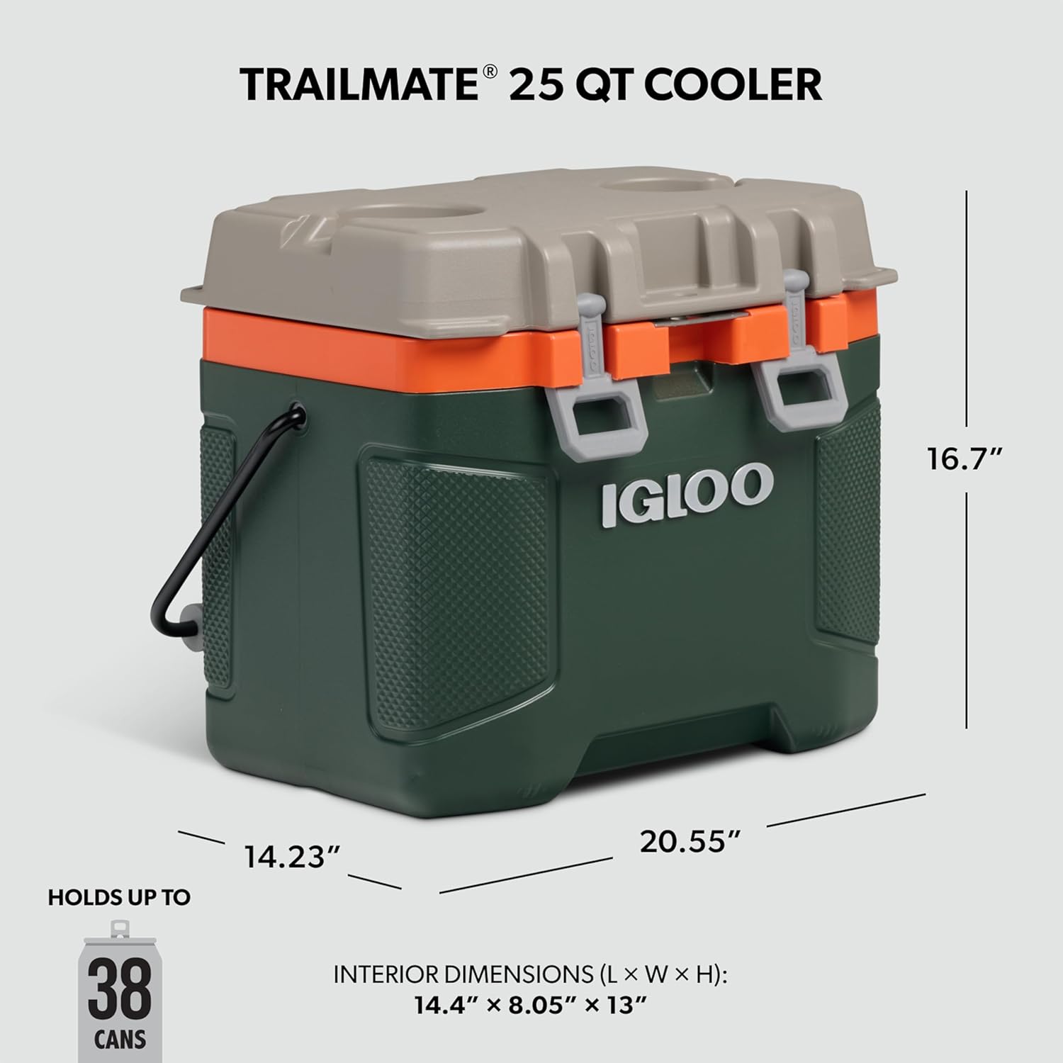 Igloo Trailmate Cooler | Insulated Hard Shell Ice Chest - Image 2