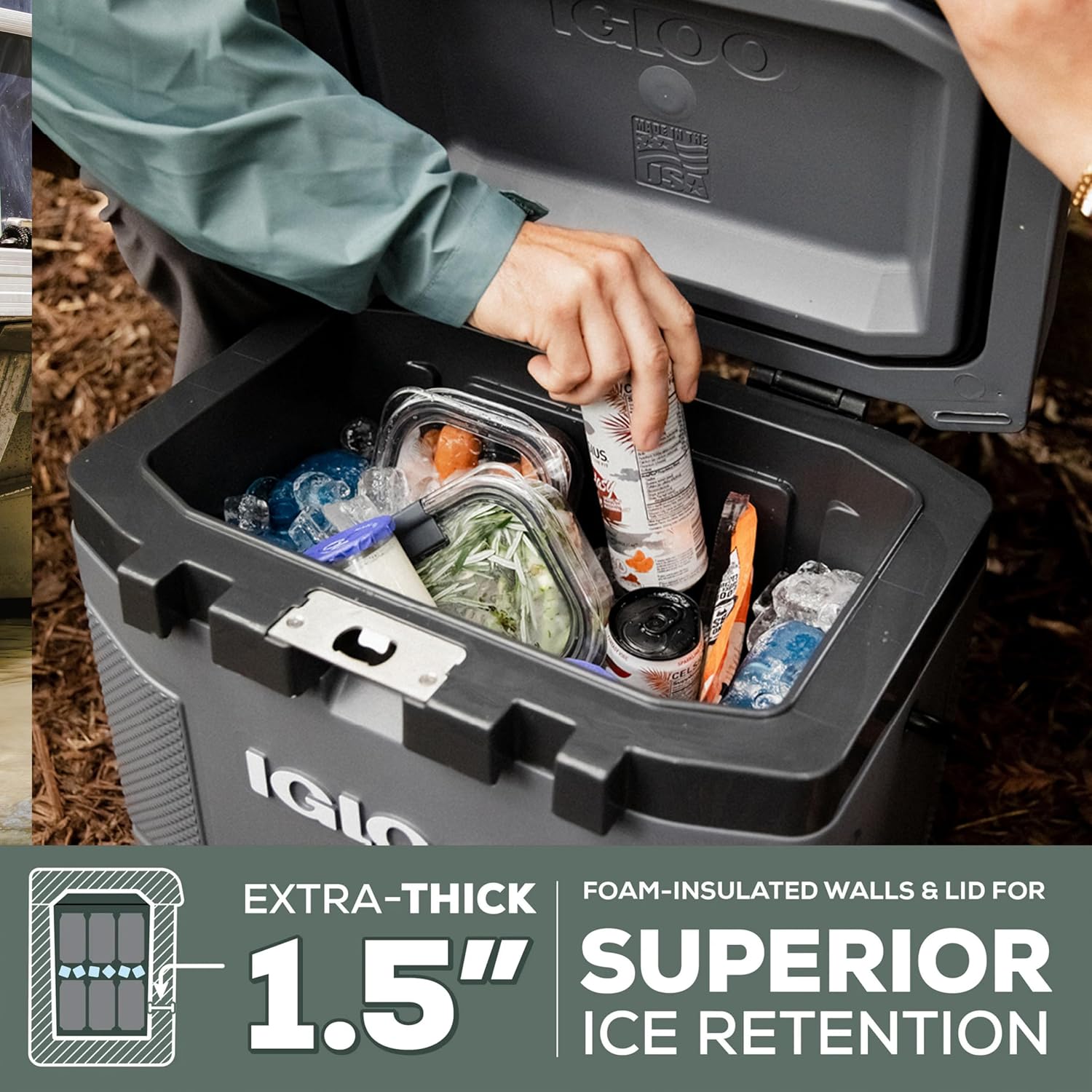 Igloo Trailmate Cooler | Insulated Hard Shell Ice Chest - Image 4
